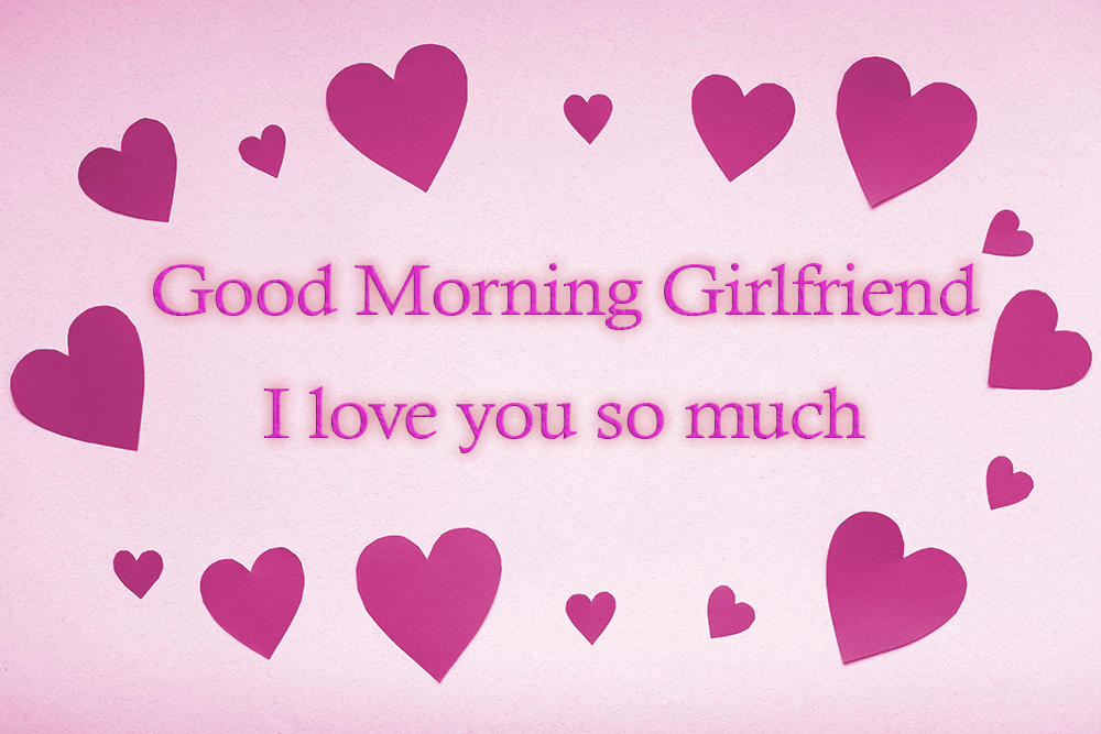 romantic good morning image for girlfriend