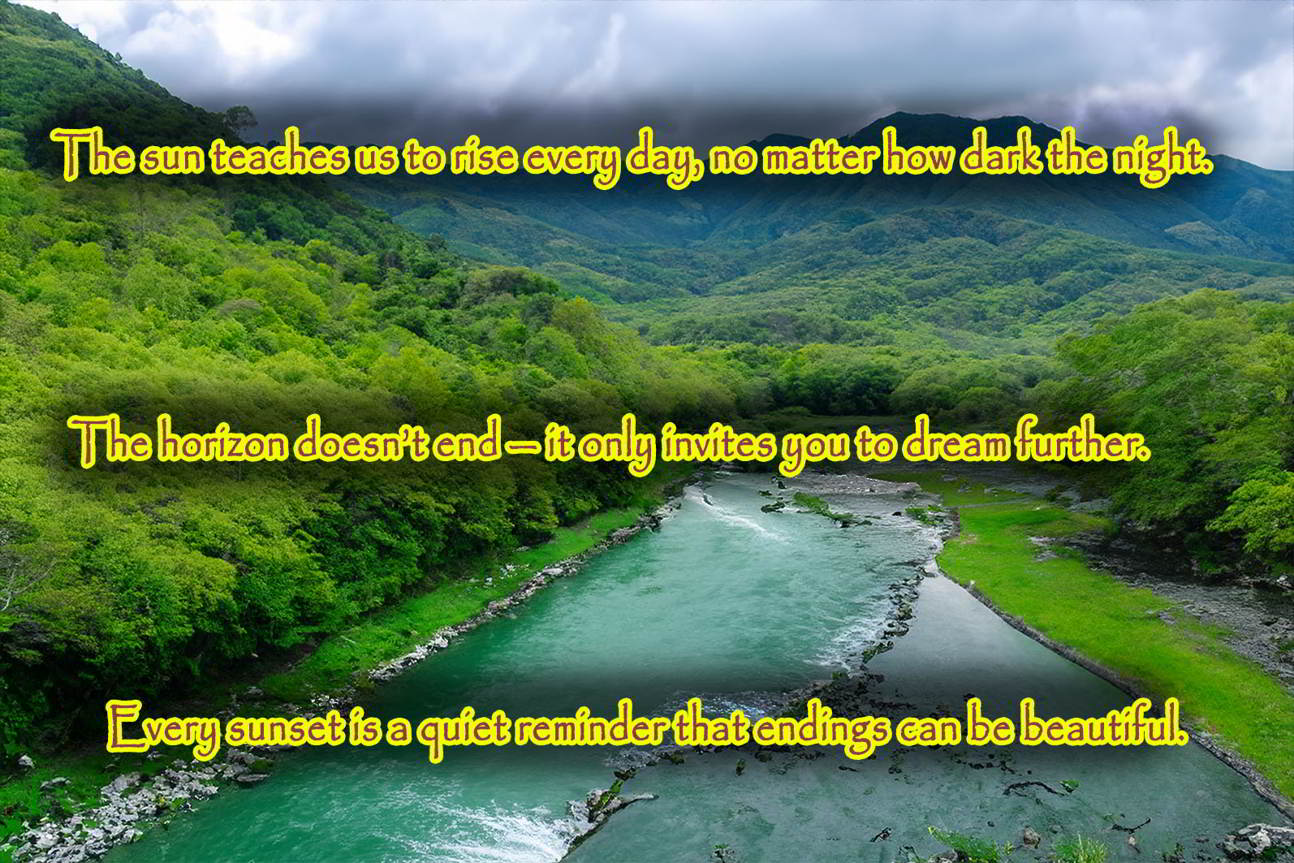 Beautiful nature quotes images