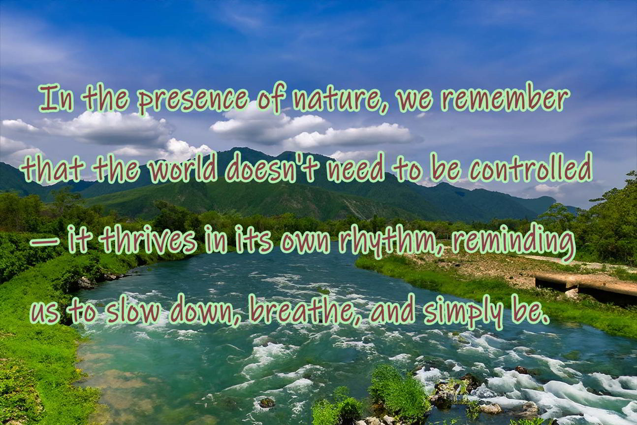 nature images with message